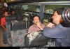 Irfan Khan and Tigmanshu Dhulia on the set of "Pranam Walekum" in Mumbai